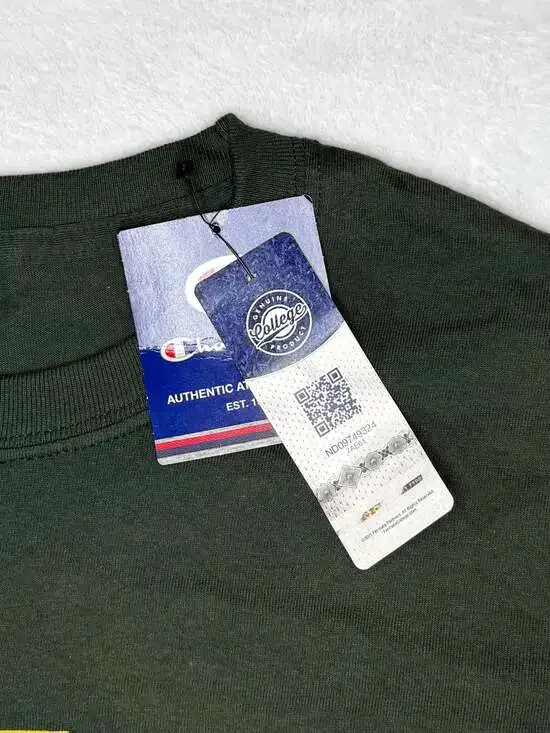 New with Tags Champion Notre Dame Fighting Irish Green Graphic T-Shirt, Large - Picture 3 of 7